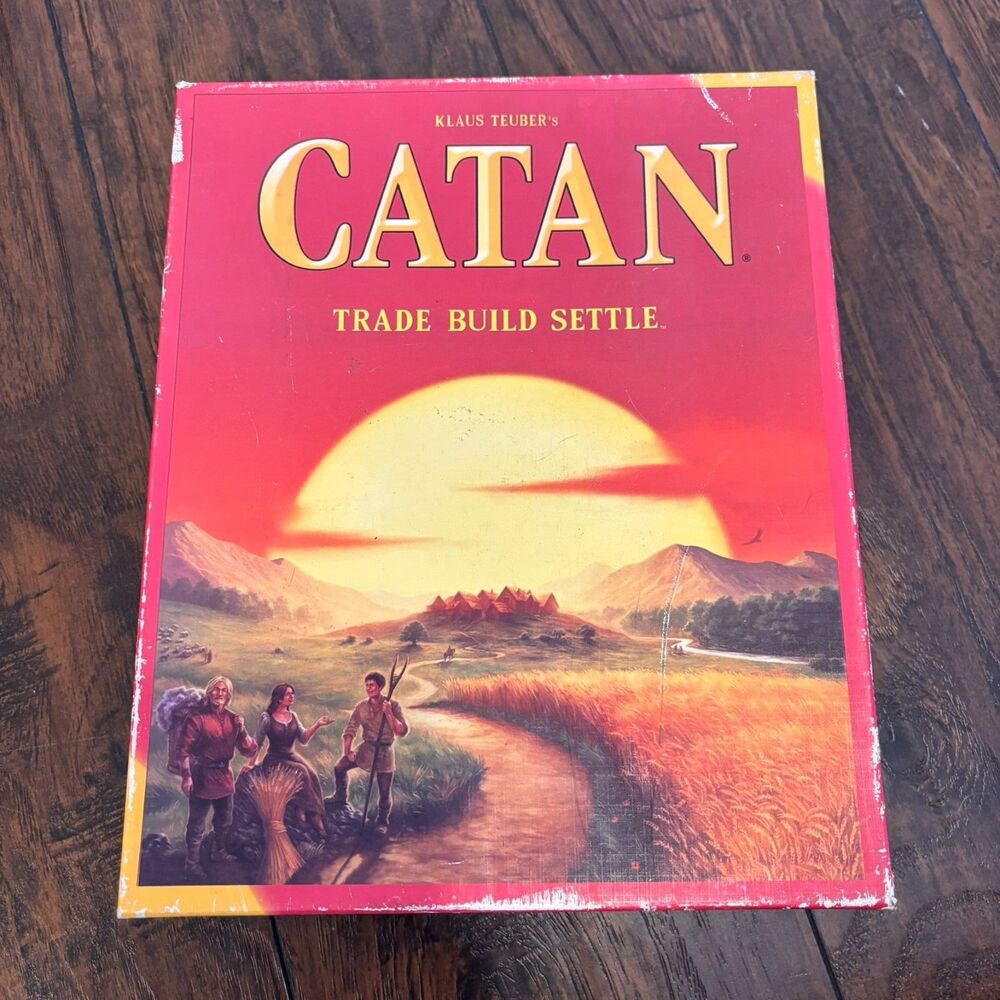 Settlers of Catan Board Game Strategy Long Form Original Box Set